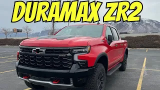 It's Mostly Great - 2024 Silverado ZR2 Initial Thoughts 3.0 Duramax Diesel