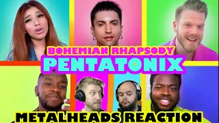 UNREAL!! | PENTATONIX - BOHEMIAN RHAPSODY | Metalheads Reaction