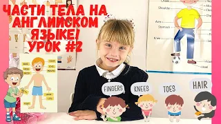 Части тела на английском языке | Для детей и начинающих I Урок #2 I MashaUh