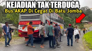 Unexpected Event‼️AKAP Bus Intercepted in Batu Jomba