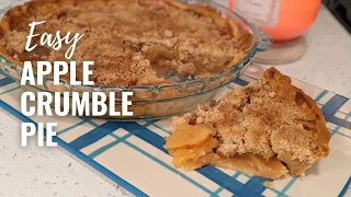 Easy Apple Crumble Pie Recipe