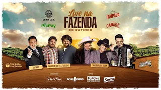 LIVE | Na Fazenda do Ratinho com Cesar Menotti e Fabiano + Trio Parada Dura