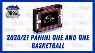 2020/21 Panini One and One Basketball - 10 Box Case Break #1