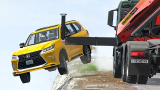 Cliff Drops Car Crashes #22 - BeamNG Drive | CRASHdriven