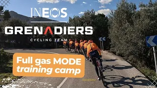 ⚡Shocking 420watts on wheel of Pidcock, Sivakov and Tao - Ineos Grenadiers Training Camp in Spain