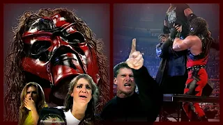 Kane vs The Rock No Holds Barred Match (Do The Stooges Reveal Kane's Face)?! 6/12/00