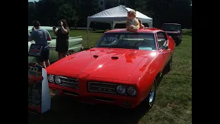 Antique Cars (1963 - 1970) at Rose Hill Manor Benefit Car Show 2021 3D 180 VR