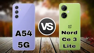 Samsung Galaxy A54 5G vs OnePlus Nord CE 3 Lite 5G || Comparison || Price || specification ||