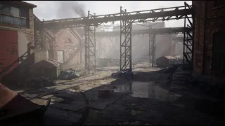 Abandoned Factory | Post Apocalyptic Ambience | 2 hours