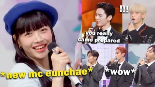 HYBE family was amazed with Eunchae's skills as MC 🔥