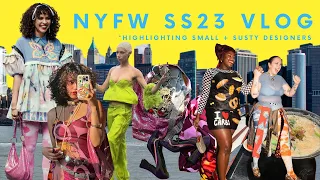 NYFW SS23 Vlog: highlighting sustainable + small designers
