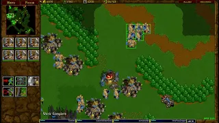 Warcraft 2 Garden of War 1v1 u8t3io3p vs dj_boss