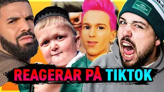 REAGERAR PÅ TIKTOK: NEJ MEN DE RÄCKER *HAHAHA*