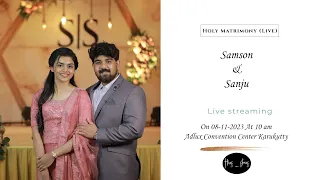 Wedding Ceremony Of SAMSON & SANJU // 08-11-2023