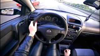 2004 Opel Astra G 1,4 (66kW )TEST DRIVE (POV)