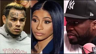 50 CENT Reacts To 6IX9INE Snitching On CARDI B