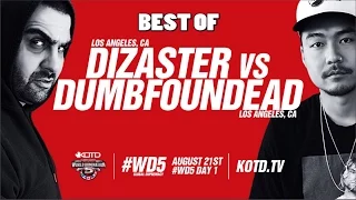 Best of Dizaster vs Dumbfoundead - World Domination 5 #3