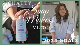 Small business goals for 2024, what my hopes are for my soap business and how to better myself