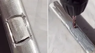 Industrial Metal Repair Paste Demo 2021- Does it work？