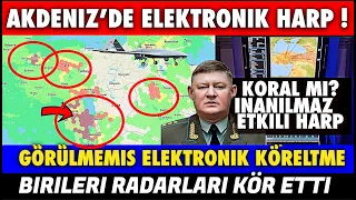 ELEKRONIK HARP AKDENİZ'İ KÖR ETTİ ! ELEKTRONİK HARP İLE 400 KM'LİK ALAN'DA GPS SİNYALLERİ KÖRELTİLDİ