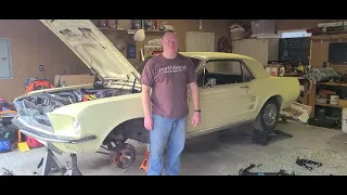 CPP 67 mustang mini subframe disassemble and install part 1