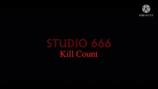 Studio 666 (2022) Kill Count