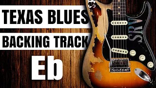 TEXAS BLUES BACKING TRACK in E Flat Stevie Ray Vaughan Style