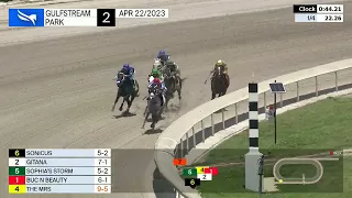 Gulfstream Park Carrera 2 - 22 de Abril 2023