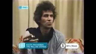 1983 - Keith Richards interview clip about people making music videos