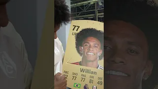 Willian FURIOUS With His EA SPORTS FC 24 Rating! 🤬 #shorts