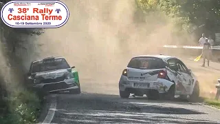 CRASHES, MISTAKES AND SHOW!! 38° Rally Casciana Terme 2020