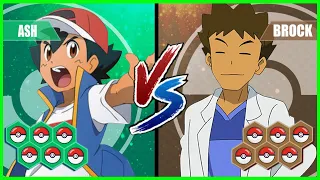 Pokemon Battle Pedia: Ash Vs Brock