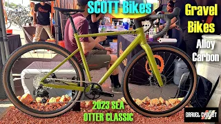 SCOTT Gravel Bikes: Addict, Speedster, Solace - 2023 Sea Otter