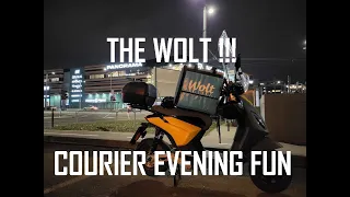 COURIER LIFE #evening #fun #wolt #bolt