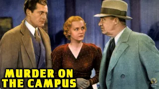 Murder on the Campus (1933) Full Movie | Richard Thorpe | Shirley Grey, Charles Starrett