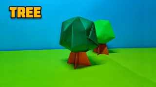 Origami Tree | Paper tree | Origami tutorial | Paper craft