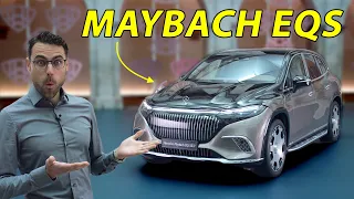 Maybach в электрической эре: Знакомство с роскошным кроссовером Mercedes-Maybach EQS