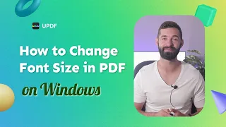 How to Change Font Size in PDF on Windows