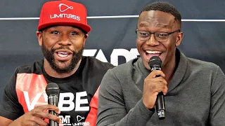 FLOYD MAYWEATHER VS DEJI - FULL PRESS CONFERENCE & FACE-OFF VIDEO