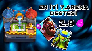 EN İYİ DESTE! CLASH ROYALE 7.ARENA DESTESİ! HIZLI BİNİCİ DÖNGÜSÜ! #clashroyale #clashroyaletürkçe