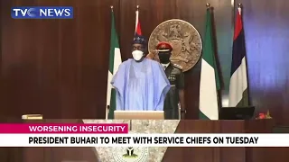President Buhari to Meet with Service Chiefs on Worsening Insecurity