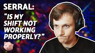 Serral plays Grand Finals with BROKEN KEYBOARD vs World Champion Oliveira (FPV) - SC2