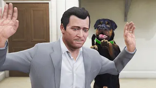 CHOP ROBBING MICHAEL in GTA 5