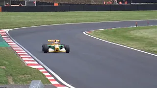 1992 Benetton B192 F1 V8 SOUND | Ex Schumacher F1 car! | Festival Italia, Brands Hatch