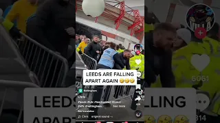 Leeds fans riot at Nottingham forest #football