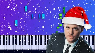 Michael Bublé - It's Beginning To Look A Lot Like Christmas Piano Tutorial