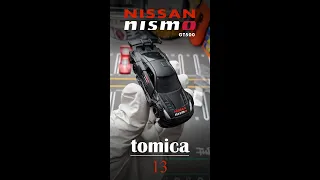 📦 Unboxing Tomica 13 Nissan GT-R nismo GT500 with stickers inside