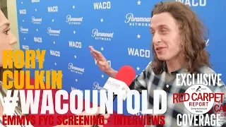 Rory Culkin, David Thibodeau, interviewed at Paramount Network's #WACOuntold FYC Screening #Emmys