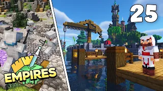 Empires SMP - THE MYTHLAND DOCKS & PVP ARENA!!! - Ep.25 [Minecraft 1.17 Let's Play]