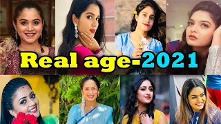 Telugu serial heroines Real age || Ashika,Madhumitha,Varsha,Deepthi manne || Madhu's Rangoli